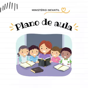 Imagem de capa para o Ebook 13 PLANOS DE AULA EVANGÉLICO PARA O MINISTÉRIO INFANTIL 📚