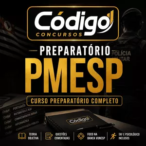 Imagem do curso Código Concursos PMESP – Preparatório Completo VUNESP
