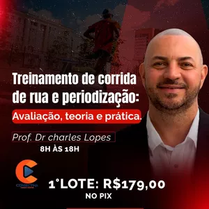 Imagem de capa para o Evento presencial TREINAMENTO PARA CORRIDA DE RUA E PERIODIZAÇÃO - Avalaliação, teoria e prática 
