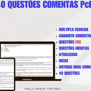 Imagem de capa para o Ebook 40 Questões comentadas DIREITO DAS PESSOAS COM DEFICIÊNCIA