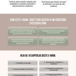 Imagem de capa para o Ebook BEM-ESTAR EMOCIONAL