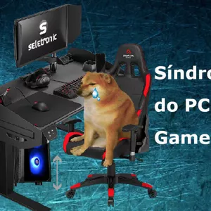 Imagem de capa para o Ebook Síndrome do PC gamer