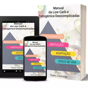 Imagem de capa para o Curso online Manual da Low Carb e Cetogênica Descomplicadas