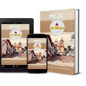 Imagem de capa para o Ebook Pratos de Minas