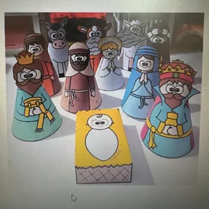 Imagem de capa para o Ebook Presépio Natalino