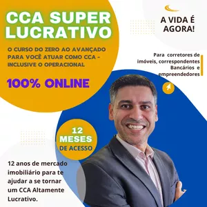 Imagem de capa para o Curso online CCA SUPER LUCRATIVO