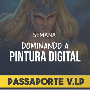Imagem de capa para o Curso online Acesso Vip - Dominando A Pintura Digital