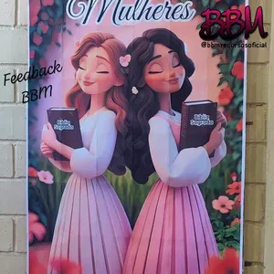 Imagem de capa para o Ebook PAINEL VERTICAL MULHERES 🌸 COM 3 TÍTULOS PARA IMPRIMIR 🖨️ ENCONTRO DE MULHERES, CULTO DAS MULHERES, DIA DAS MULHERES