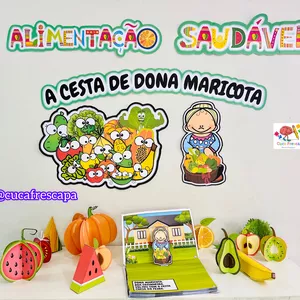 Imagem de capa para o Ebook Combo A cesta de Dona Maricota