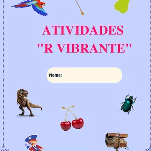 Imagem de capa para o Ebook Apostila - Fonema "R" vibrante 