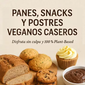Imagen de portada para Curso online 🍞 Recetas de Panes, Snacks y Postres Veganos