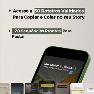 Imagem de capa para o Curso online STORIES LUCRATIVOS PARA NUTRIS