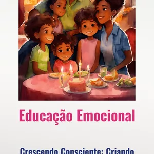 Imagem de capa para o Ebook Crescendo Consciente: Criando Filhos Emocionalmente Fortes