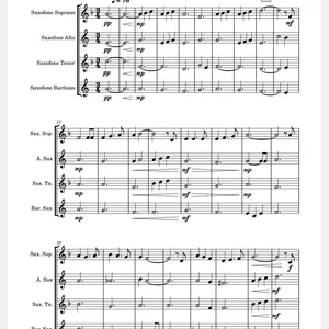Imagem de capa para o Ebook Deus sabe, Deus ouve, Deus ve Partitura PDF Saxofones
