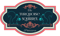 The Turquoise Squirrel Patisserie courses logo