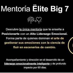 Imagen de portada para Curso online Mentoría Ëlite Big 7