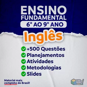 Imagem do curso INGLÊS - FUNDAMENTAL II