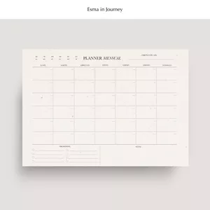 Imagen de portada para Ebook PLANNER MENSUAL