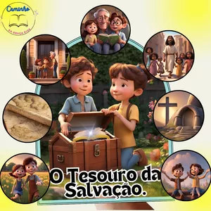 Imagem de capa para o Ebook Luva de História - O Tesouro da Salvação.