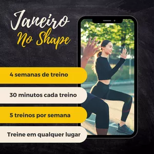 Imagem de capa para o Ebook Janeiro no Shape