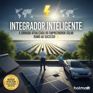 Imagem do curso ⚡ INTEGRADOR INTELIGENTE: A JORNADA ATUALIZADA DO EMPREENDEDOR SOLAR RUMO AO SUCESSO! ☀️