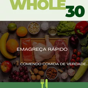 Imagem de capa para o Ebook Manual Prático Dieta Whole30