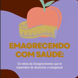 Imagem de capa para o Ebook Emagrecendo com saúde 