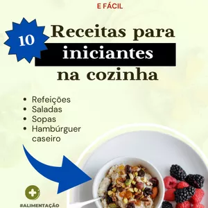 Imagem de 10 Receitas para iniciantes na cozinha criado por Jonas Belasque na hotmart