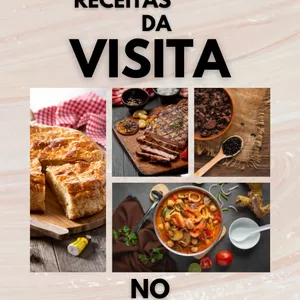 Imagem de capa para o Ebook Receitas da Visita