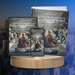 Imagem de capa para o Ebook Encontre sua Paz Interior em um Mundo com Estresse Incontrolável