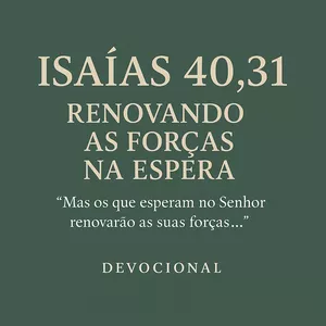 Imagem de capa para o Ebook Análise exegética de Isaías 40:31