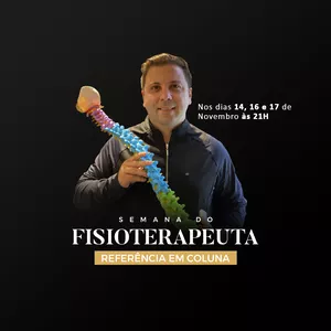 Imagem de capa para o Curso online Semana do Fisioterapeuta Referência em Coluna