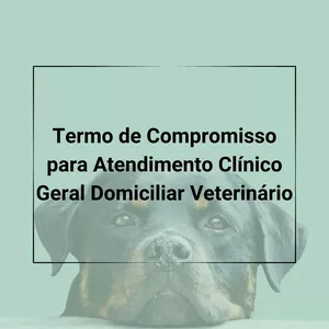 Imagem de capa para o Ebook Contratos Veterinários - Termo para Atendimento Veterinário Domiciliar