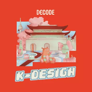 Imagem de capa para o Curso online K-Design · Design Coreano | E-Book + Evento Gravado