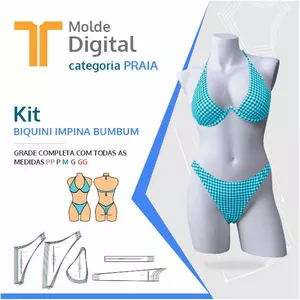Imagem de capa para o Curso online kit molde Digital BIQUINI IMPINA BUMBUM