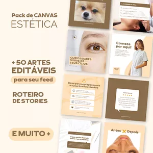 Imagem de capa para o Ebook PACK CANVAS - DESIGNER DE CÍLIOS