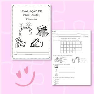 Imagem de capa para o Ebook Avaliação Diagnostica 3° ano (2° bimestre)