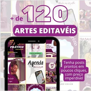 Imagem de capa para o Ebook Pack trancista 