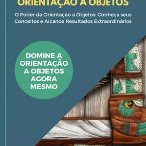 Imagem de capa para o Ebook  Domine a Programação Orientada a Objetos com JavaScript: Guia Completo para Desenvolvedores Web