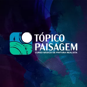Imagem de capa para o Curso online Curso Básico de Pintura - Tópico Paisagem