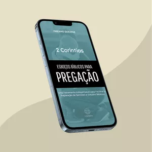 Imagem de capa para o Ebook Esboços Bíblicos Para Pregação - 2 Coríntios