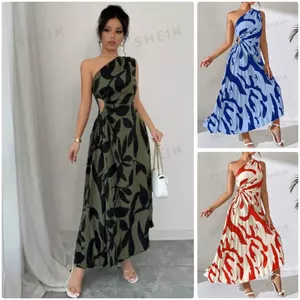 Imagem de capa para o Ebook MOLDE EM PDF VESTIDO MANGA NULA COM DETALHE NA CINTURA 