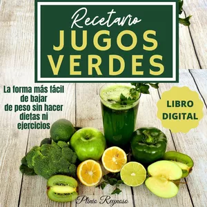 Imagen de portada para Ebook Recetario Jugos Verdes