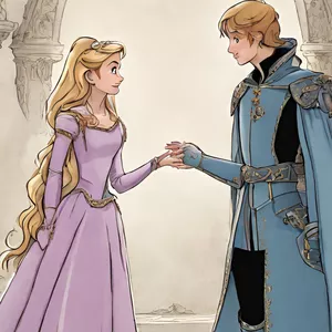 Imagen de portada para Curso online La princesa y el príncipe un amor en peligro 