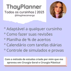 Imagem de capa para o Curso online ThayPlanner 2023