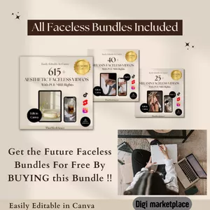 Cover image for Ebook  415 Faceless Aesthetic videos