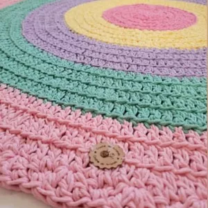 Imagem do curso Tapete redondo de crochê