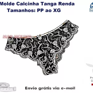 Imagem de capa para o Curso online Molde Modelagem Calcinha Tanga de Renda