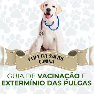 Imagem de capa para o Ebook Guia da Saúde Canina