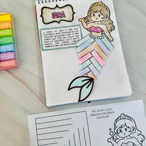 Imagem de capa para o Ebook Atividades Arte Folclore 